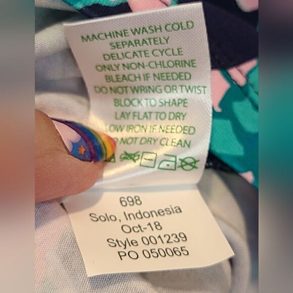 Lilly Pulitzer Sophie Ruffle Dress UPF 50 in Sirens and Spirits | M - Picture 8 of 10